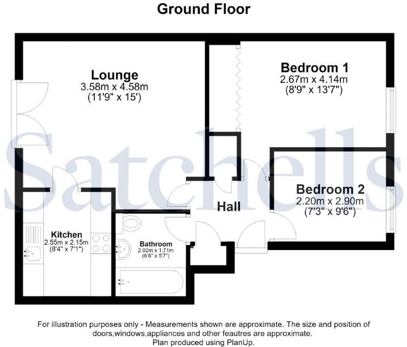 Honeysuckle Close, Biggleswade, SG18 floorplan