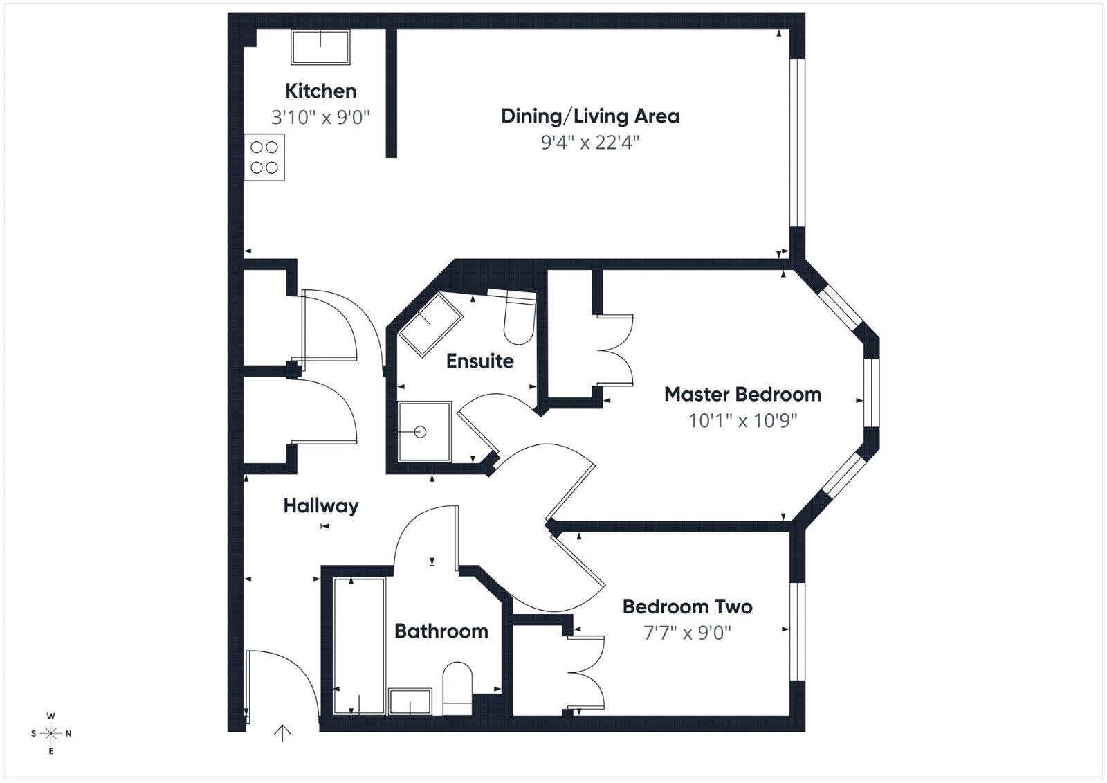 Elmhurst Court, Heathcote Road, Camberley, Surrey, GU15 floorplan