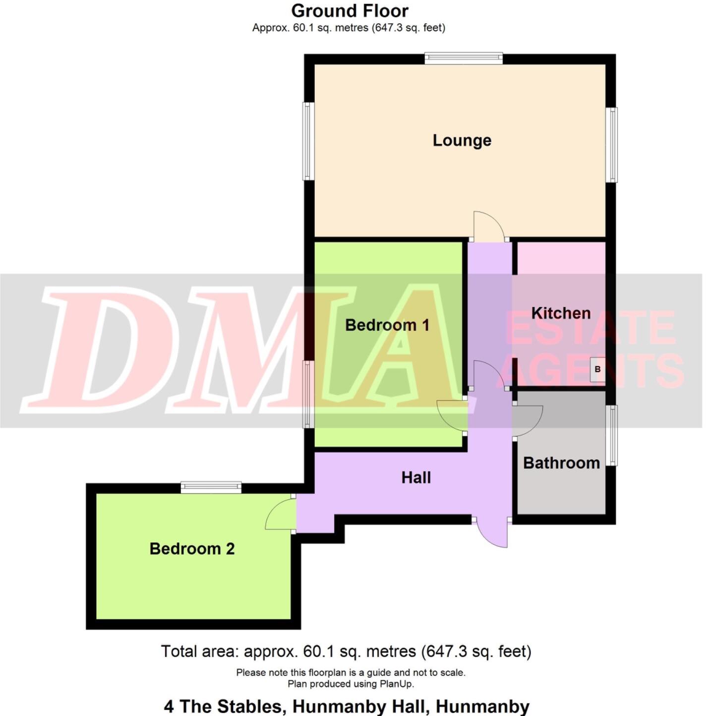 The Stables, Hunmanby Hall, Hunmanby  YO14 0HZ floorplan