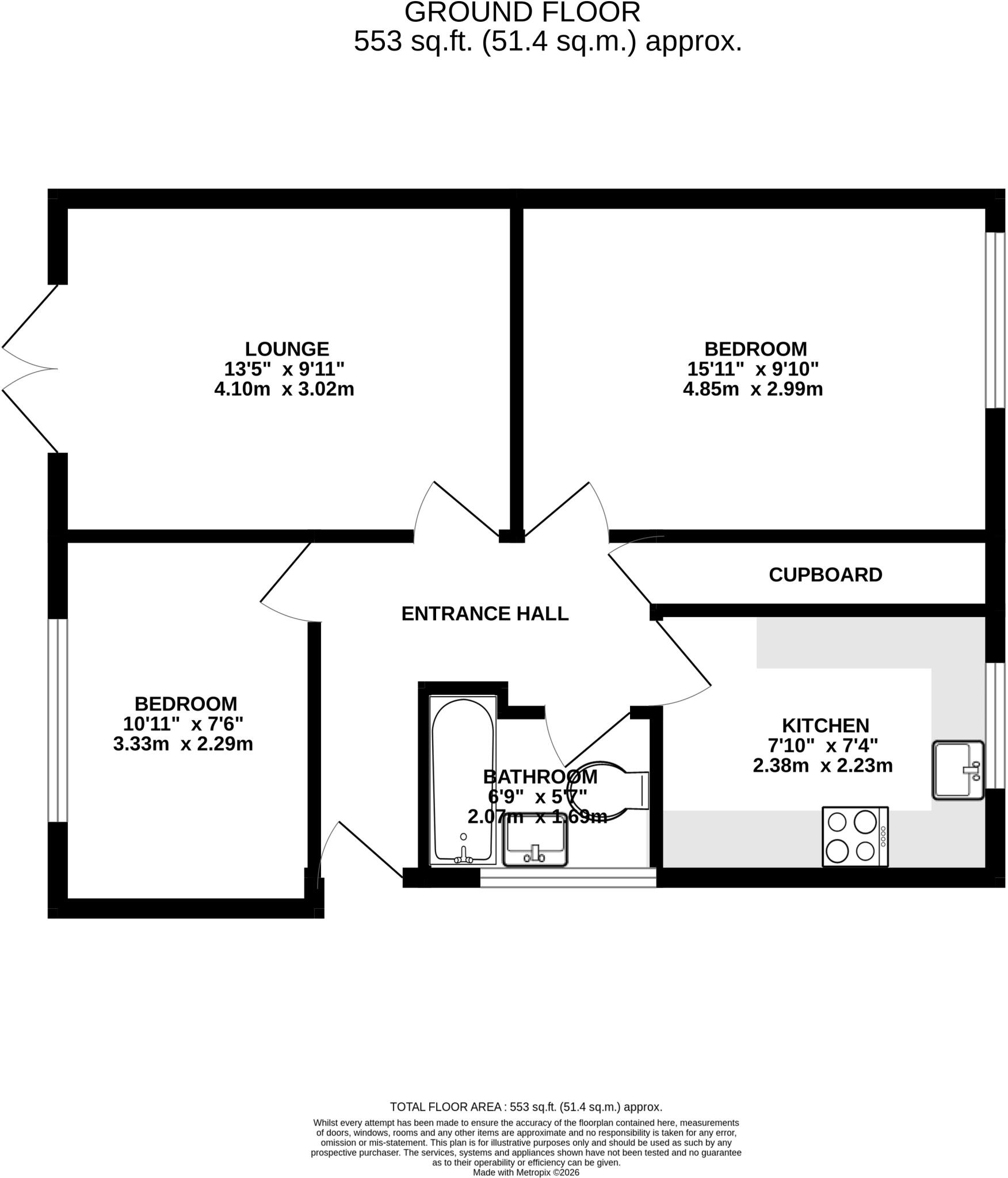 Sycamore Drive, Park Street, St. Albans, Hertfordshire, AL2 floorplan
