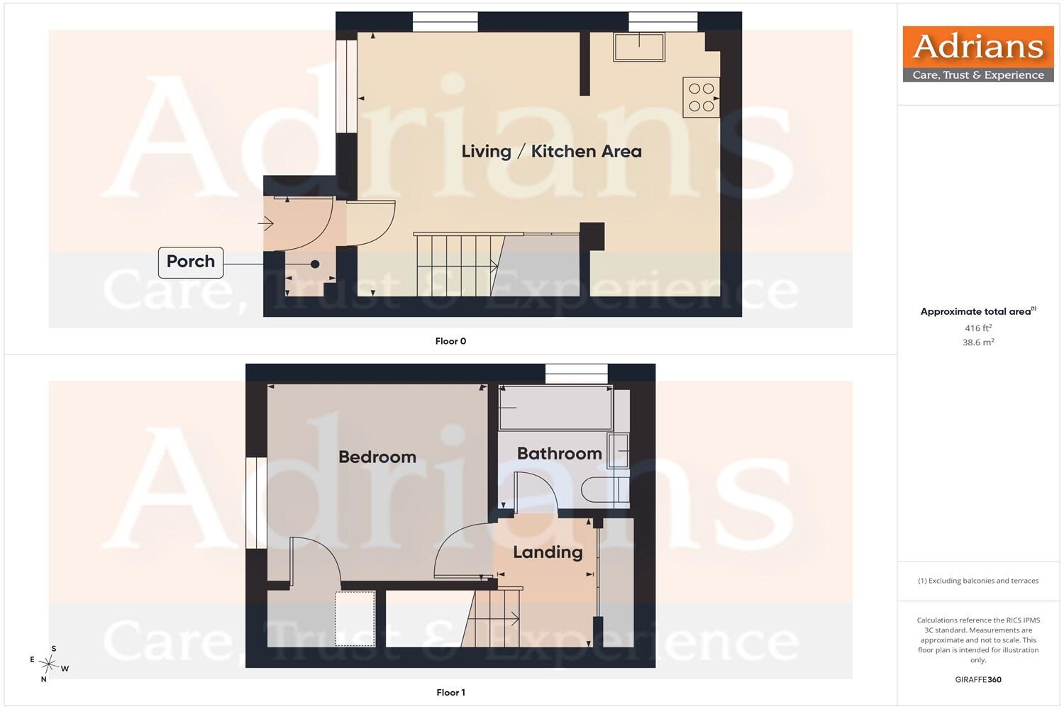 Jeffcut Road, Chelmer Village, Chelmsford, CM2 6XN floorplan