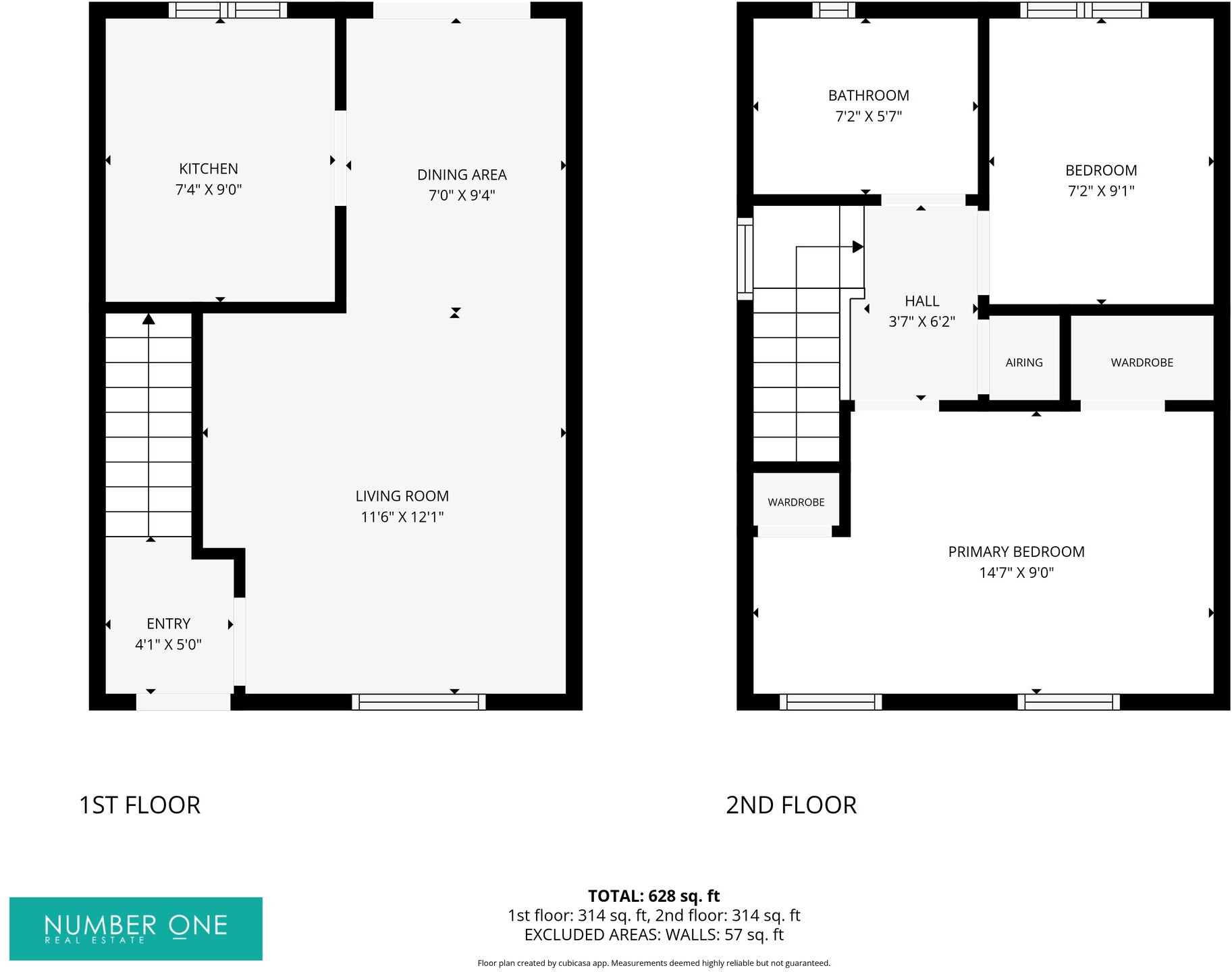 Primrose Court, Ty Canol, NP44 floorplan