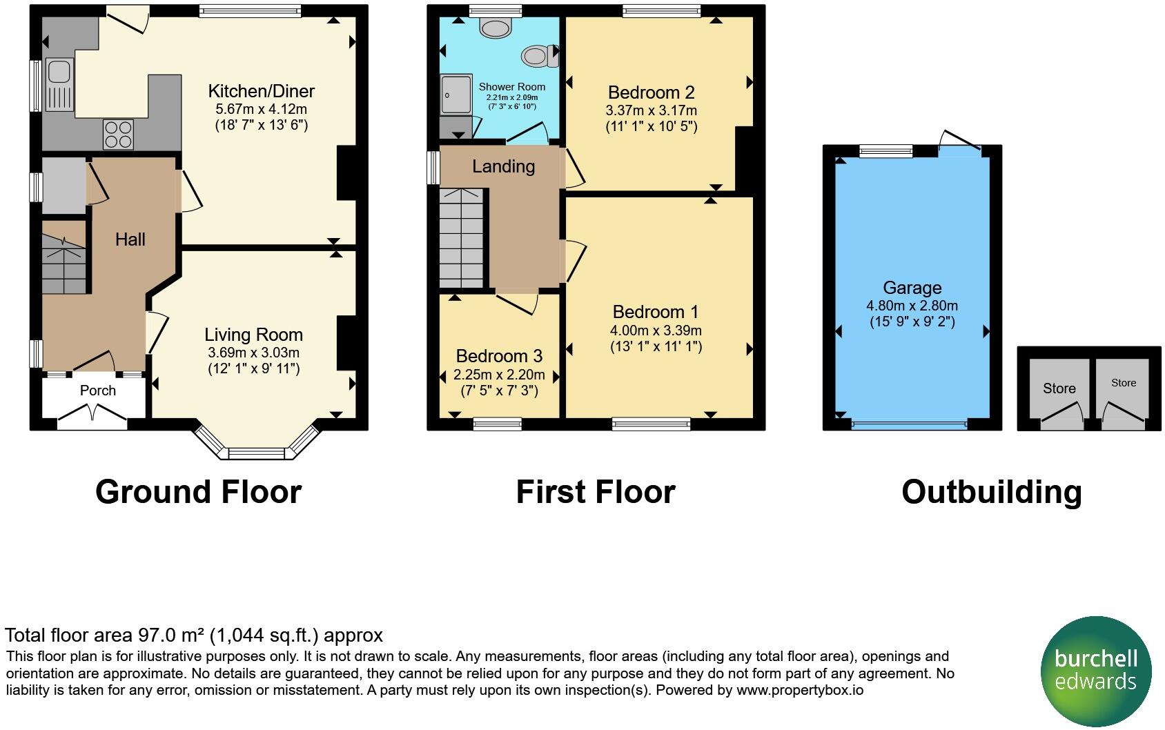 Lower Beauvale, Newthorpe, NOTTINGHAM floorplan