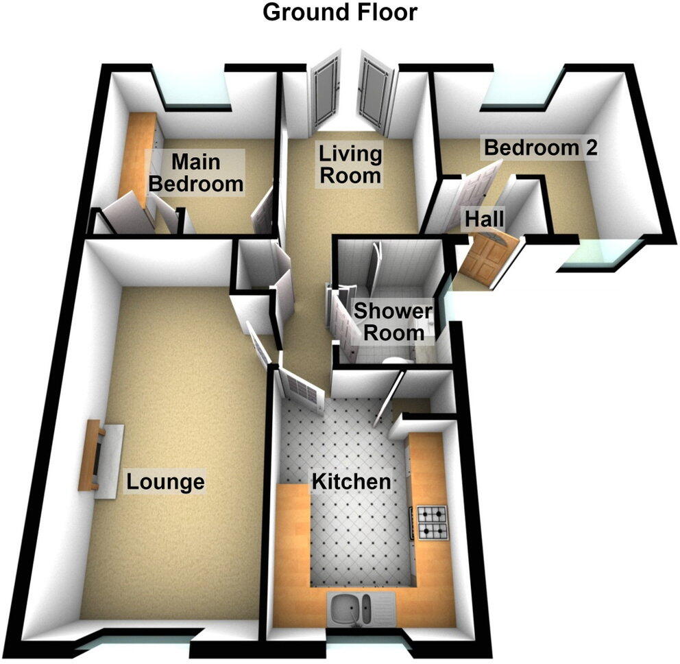4 Ebor Close, Shaw OL2 7YR floorplan