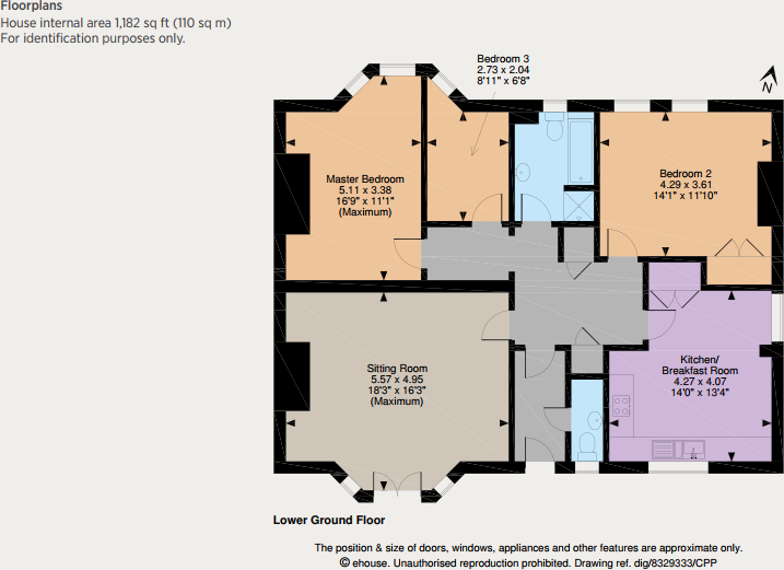 Bateman Street, Cambridge floorplan