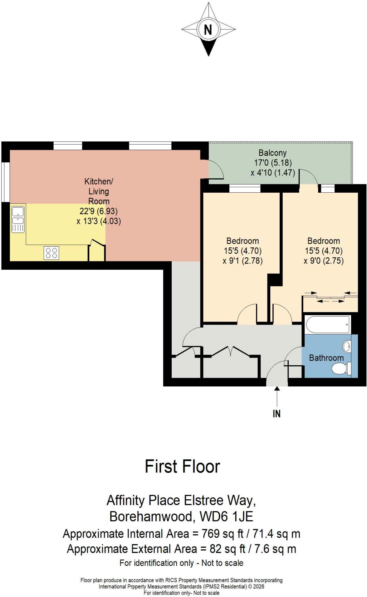 Elstree Way, Borehamwood, WD6 floorplan