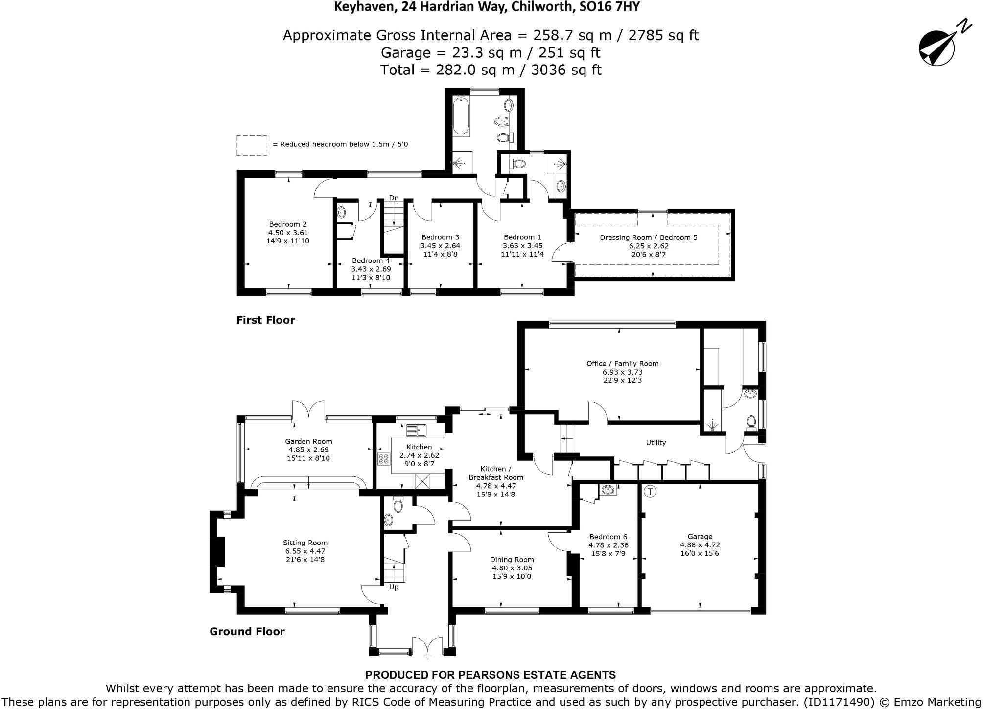 Chilworth, Southampton floorplan