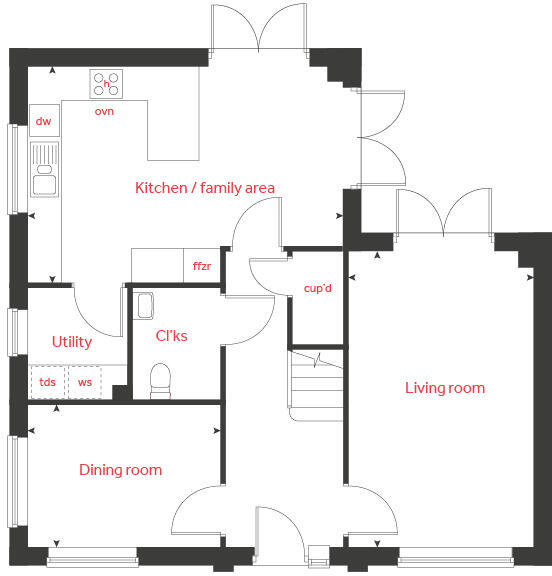 Off St James Rd, Gateshead, 
NE8 3EQ floorplan