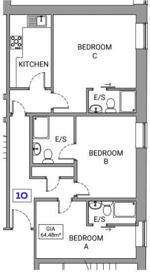 Belle Vue Road, Leek, Staffordshire floorplan