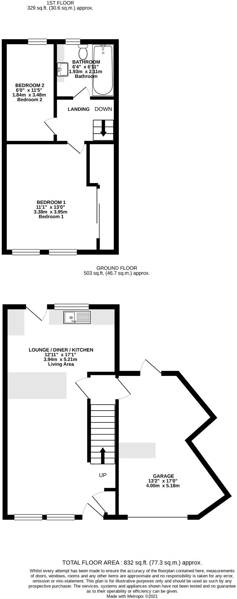 Armory Lane, Portsmouth floorplan