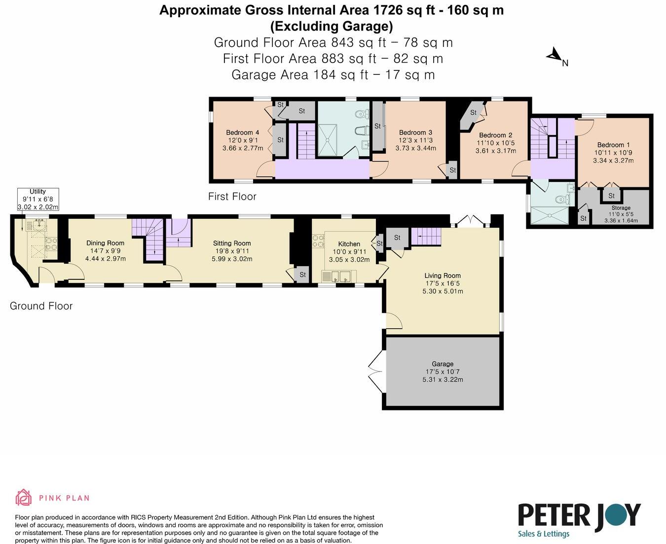Theescombe, Amberley, GL5 floorplan