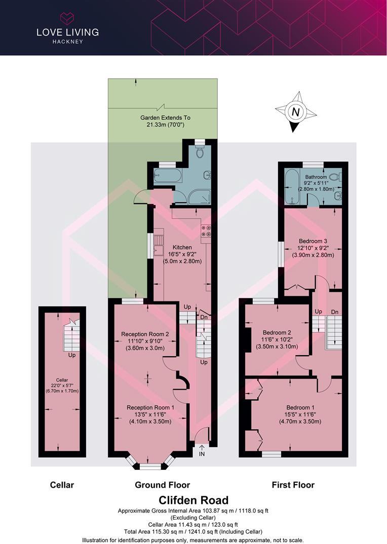 Clifden Road, Lower Clapton floorplan