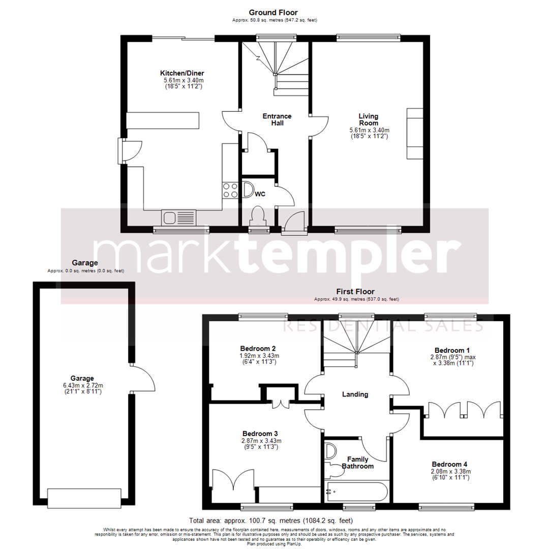 A charming four bedroom family home backing onto open playing fields in Yatton floorplan