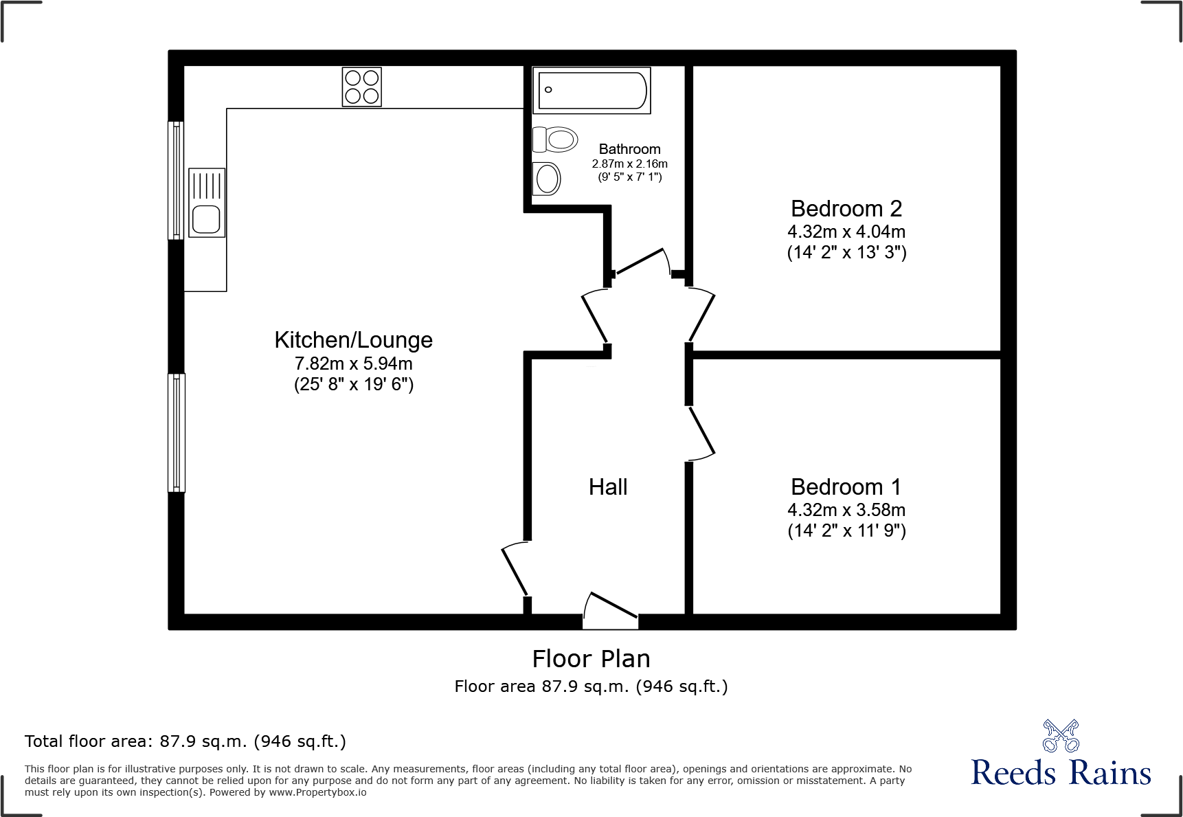 Warley Road, Blackpool, Lancashire, FY1 floorplan