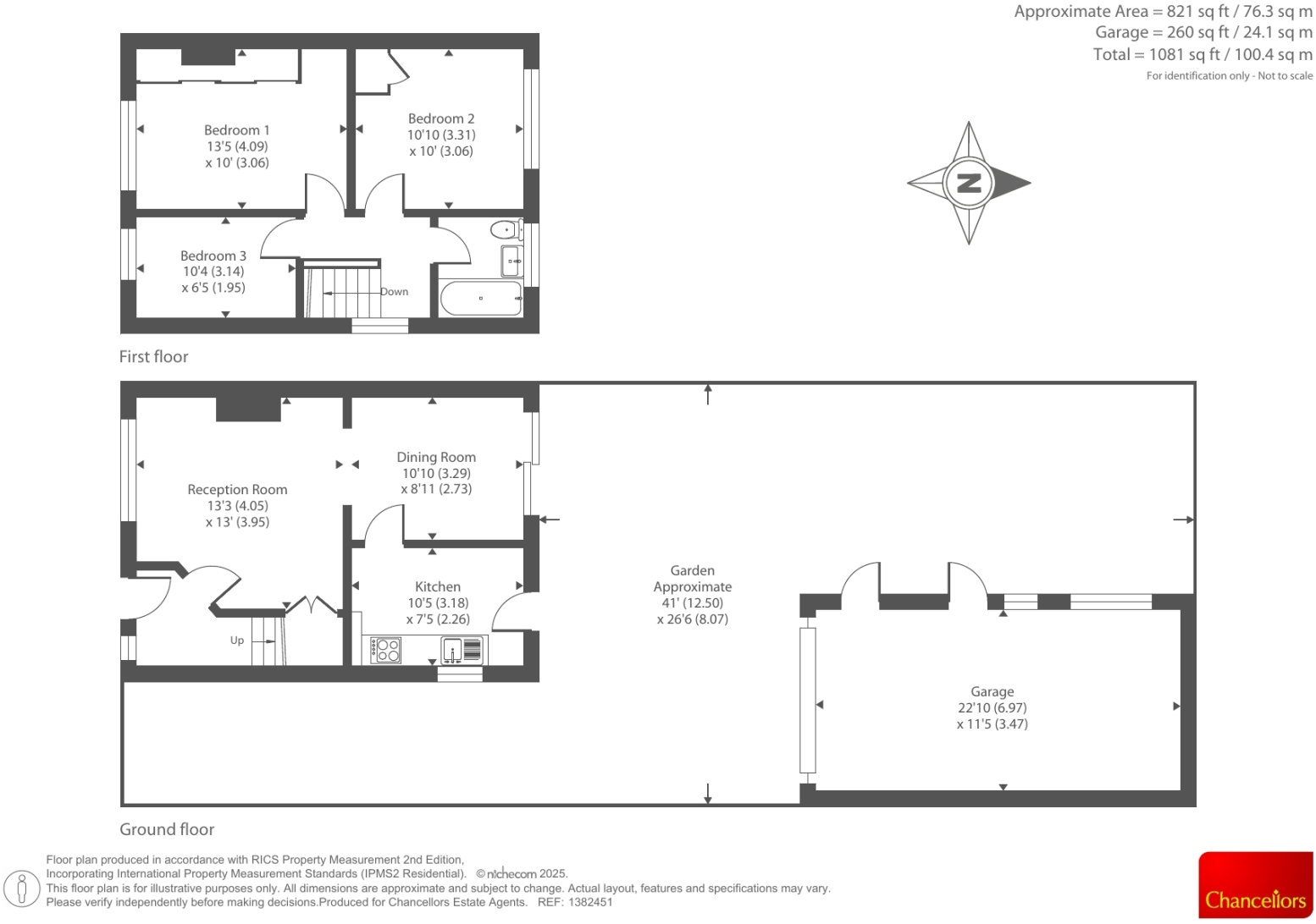 Abelwood Road, Long Hanborough, OX29 floorplan