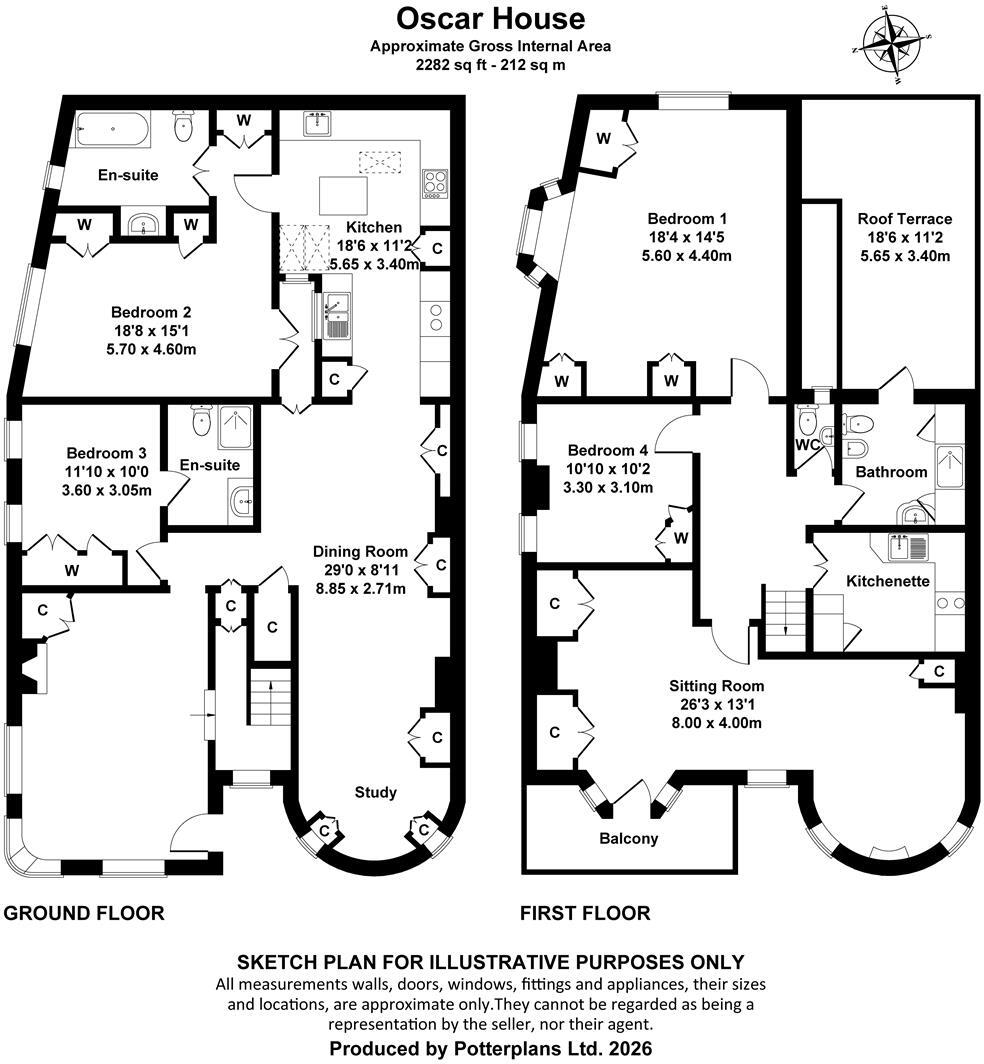 Seaview, Isle of Wight floorplan