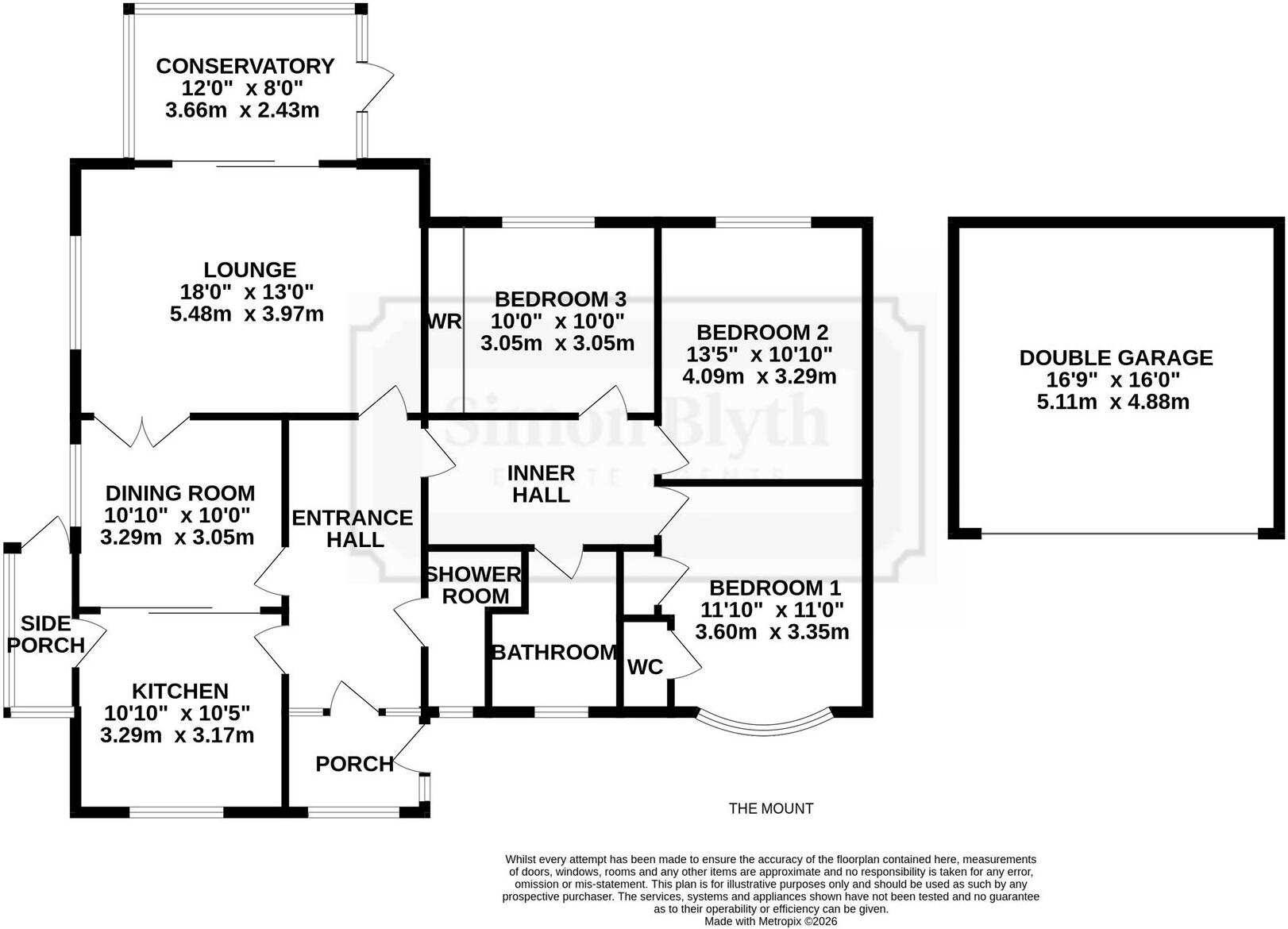 The Mount, Wakefield, WF2 floorplan