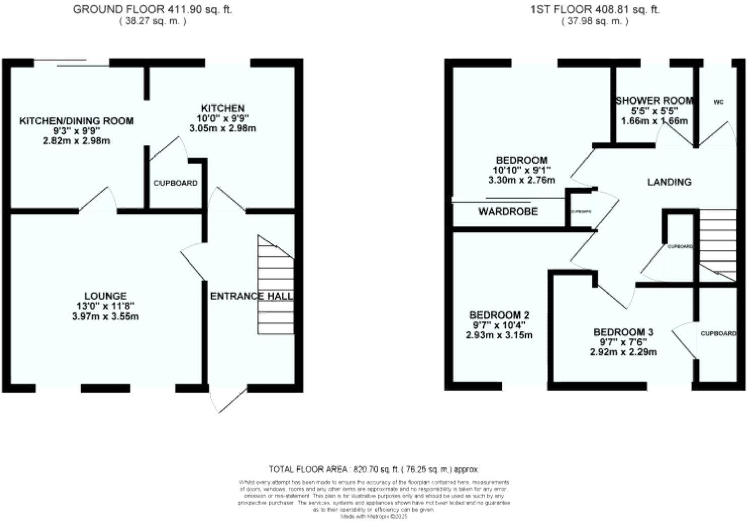 16, Prynne Close floorplan