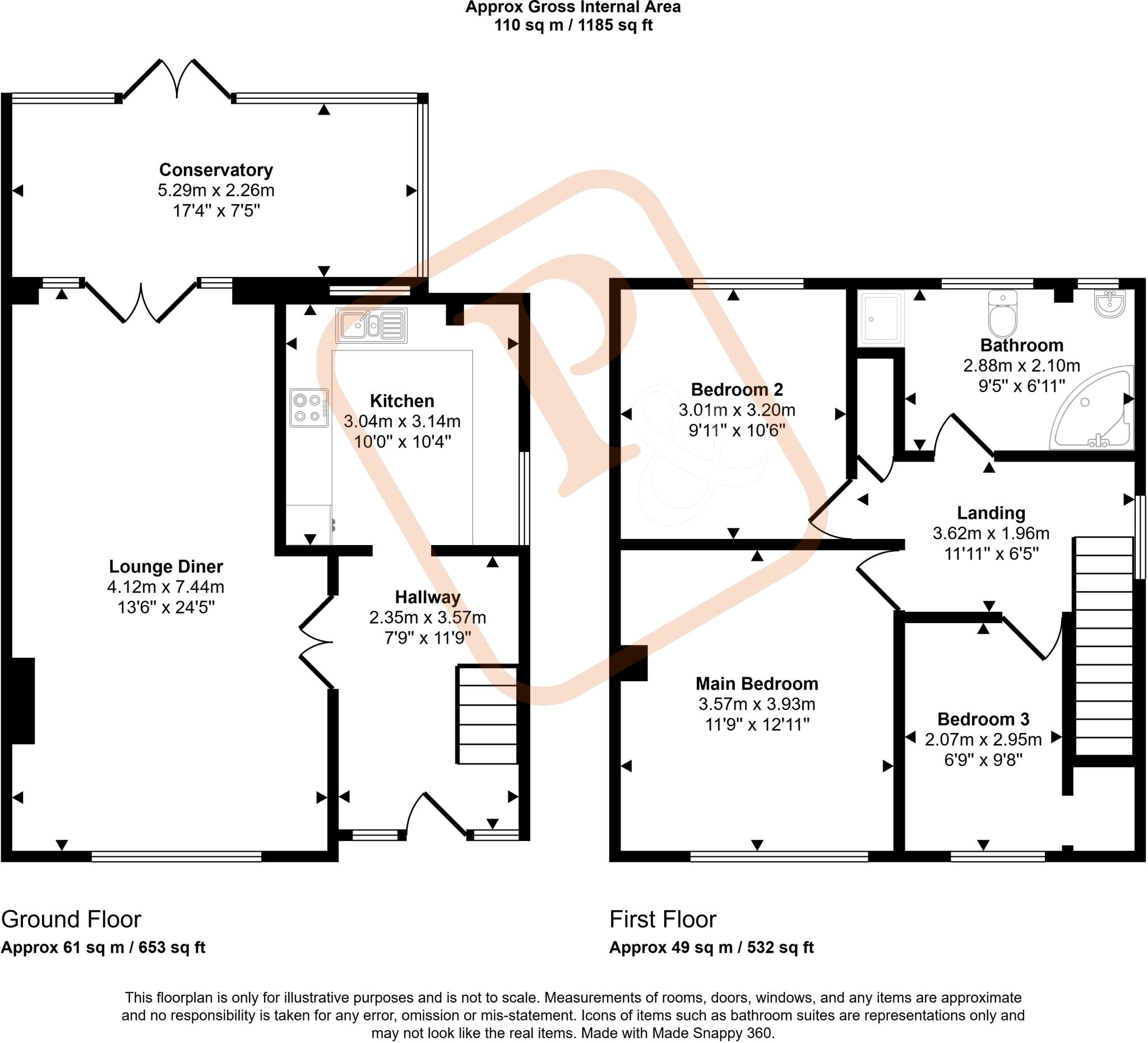 Church Road, Elmstead, Colchester, Essex, CO7 floorplan