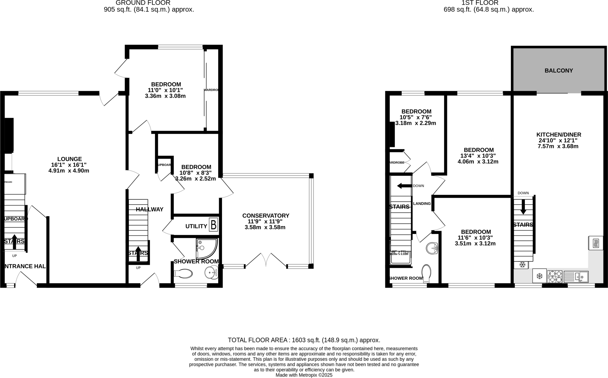8 Uplands, Canterbury, Kent CT2 7BL floorplan
