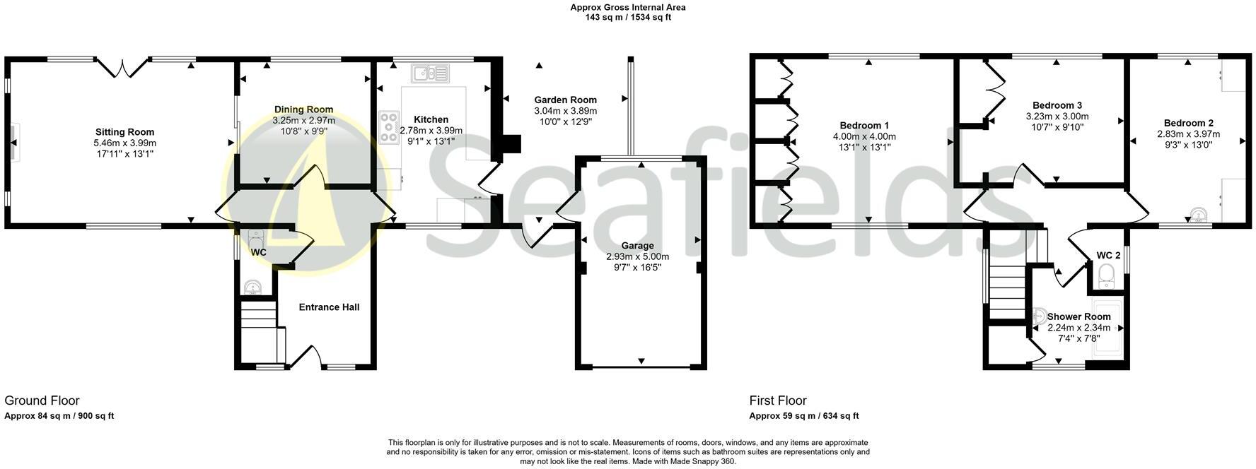 Fishbourne Lane, Ryde, PO33 4EX floorplan