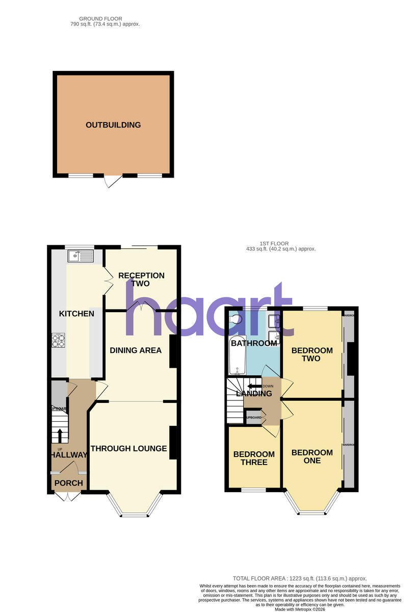 Perth Road, Ilford floorplan