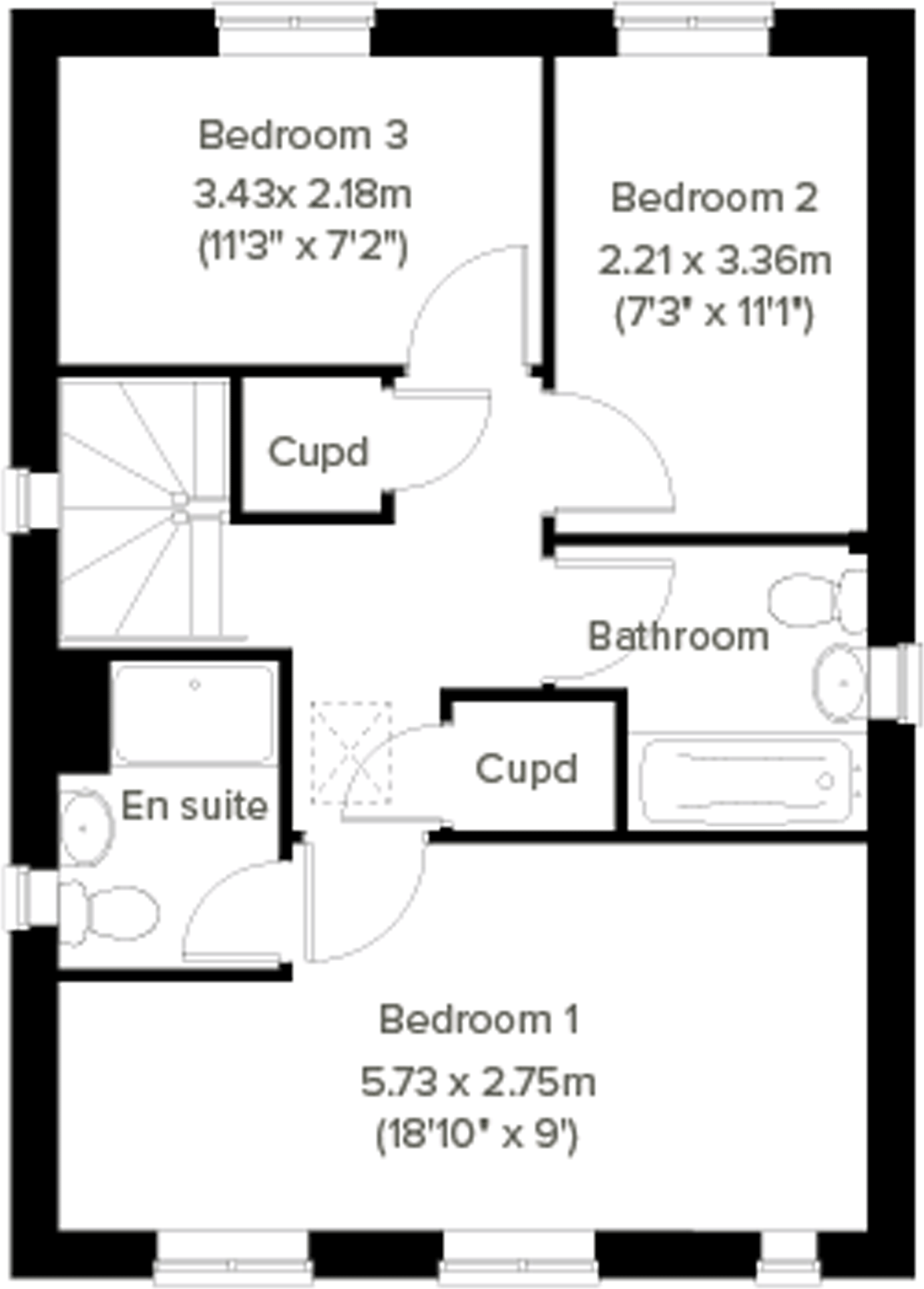 Whittle Road,
Sleaford,
NG34 8YJ floorplan