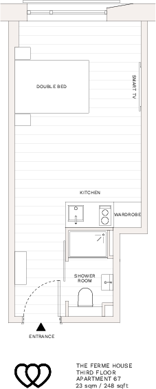 Ferme House, Greenhill Way, Harrow floorplan