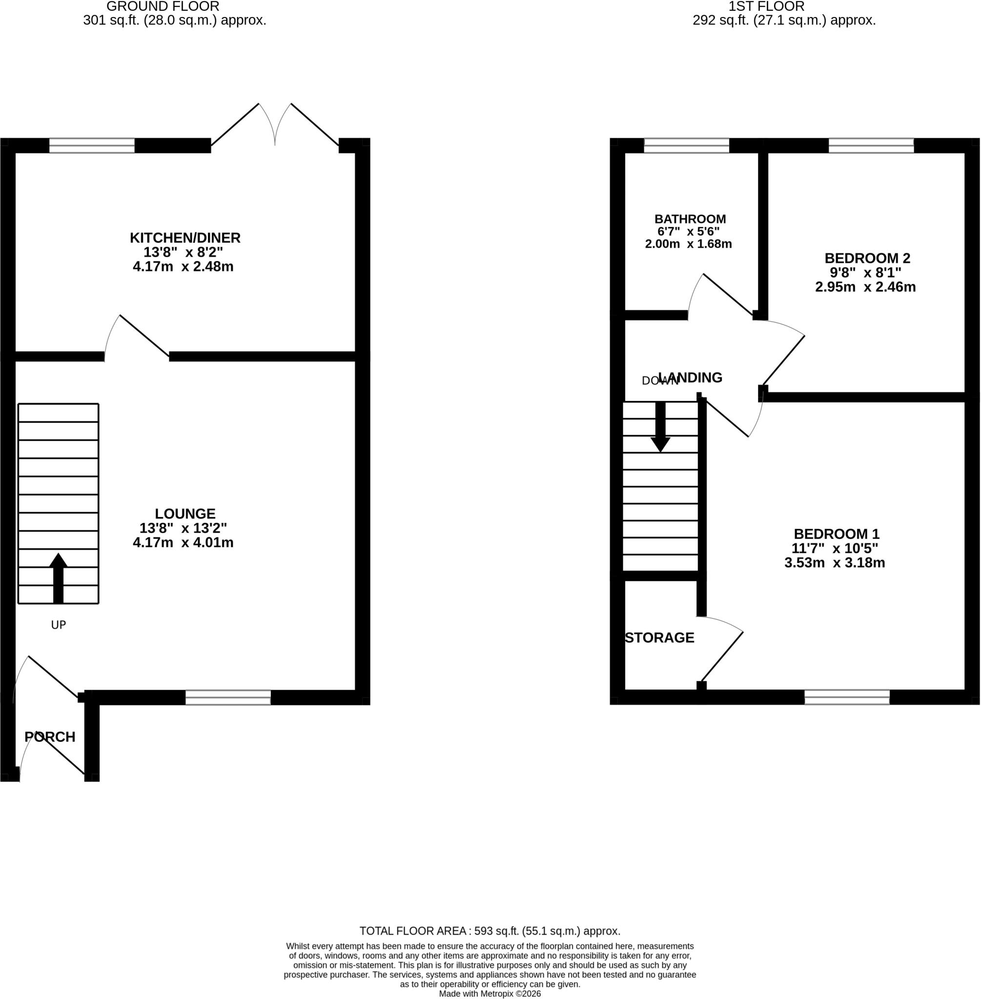Dove Close, Birchwood, Warrington floorplan