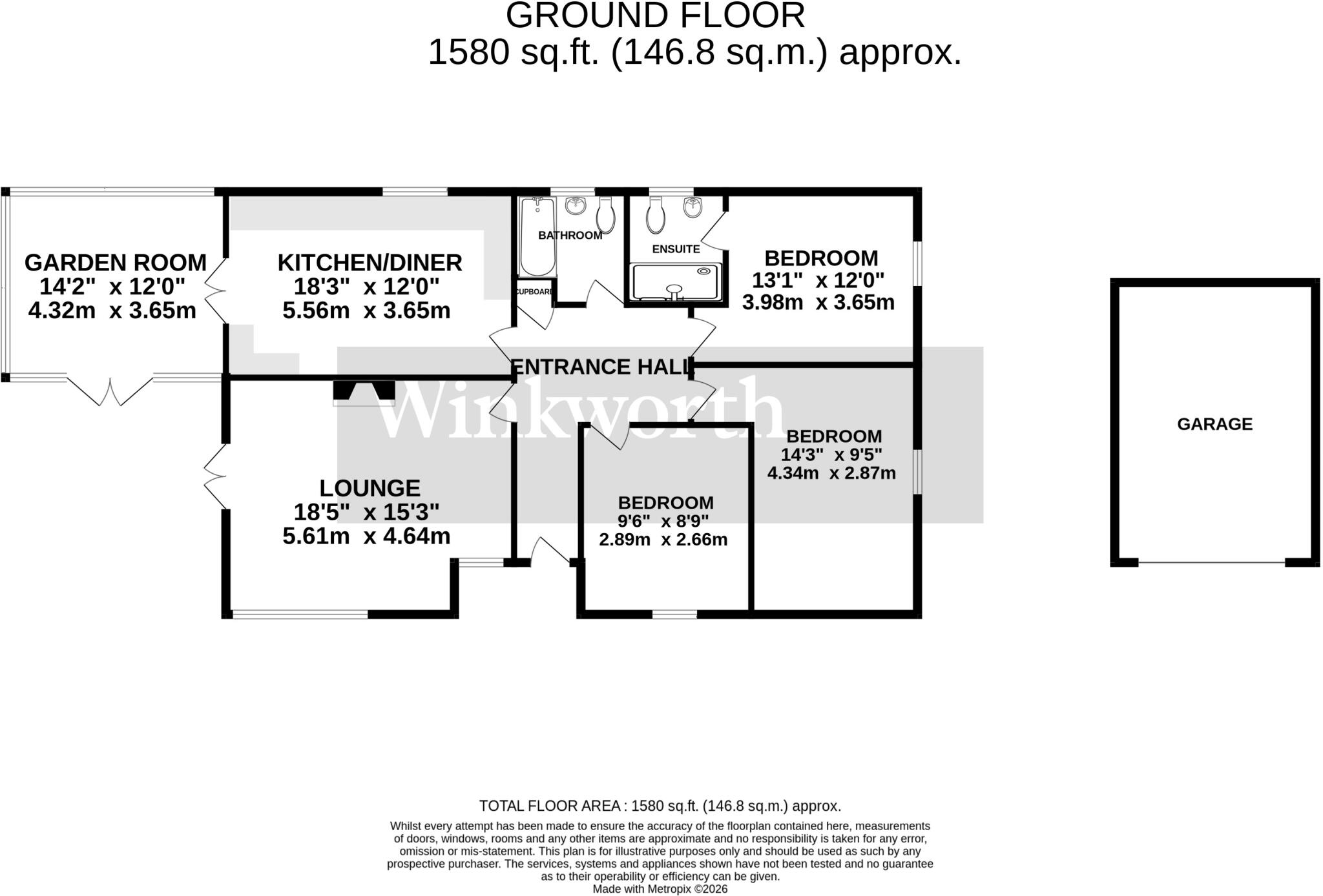 Station Road, Salhouse, Norwich, Norfolk, NR13 floorplan