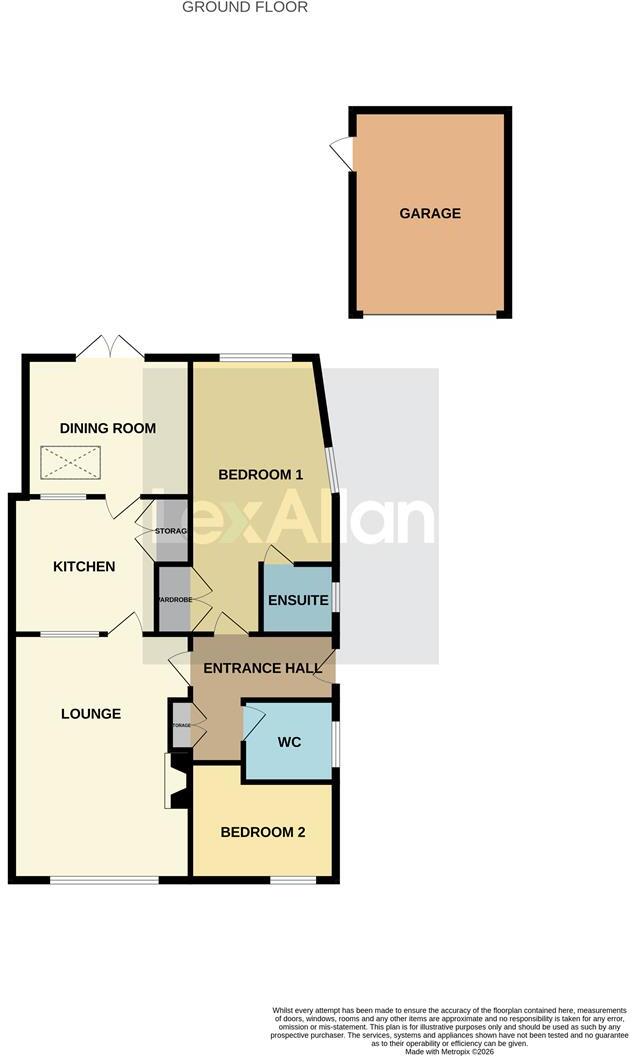 Essex Gardens, Stourbridge floorplan