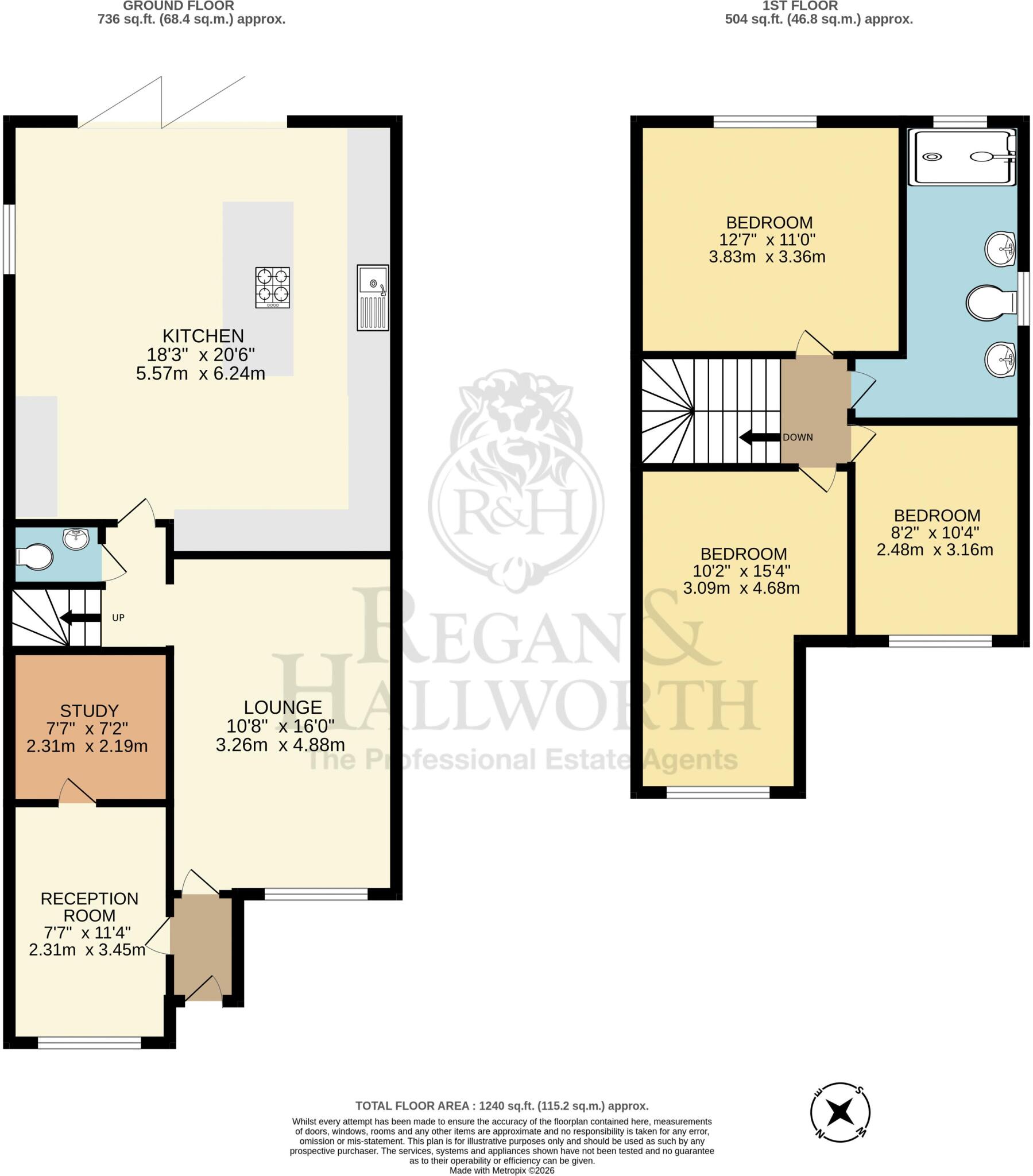 Kirkwood Close, Aspull, WN2 1DZ floorplan