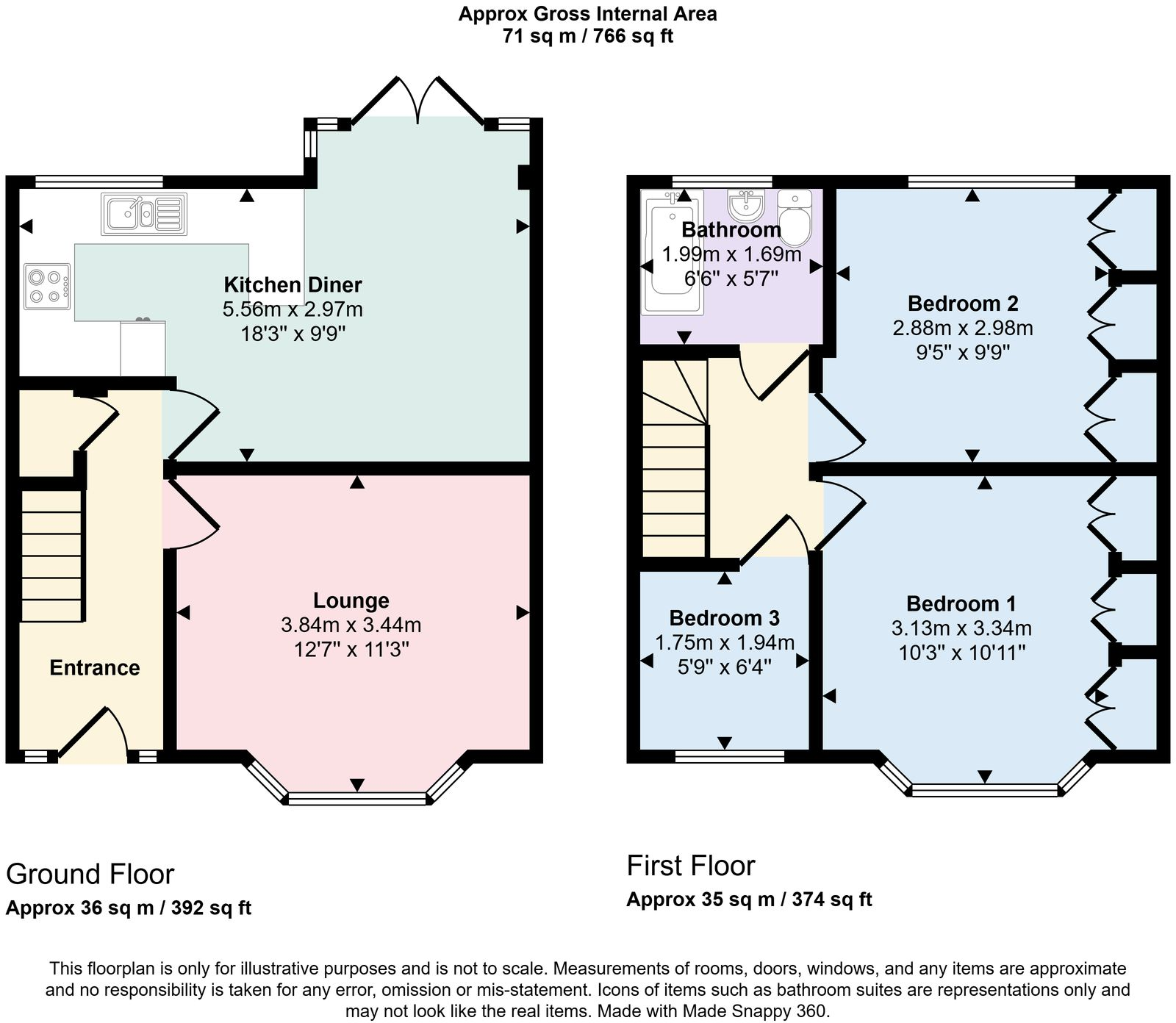 Greenstead Gardens, Woodford Green, IG8 floorplan