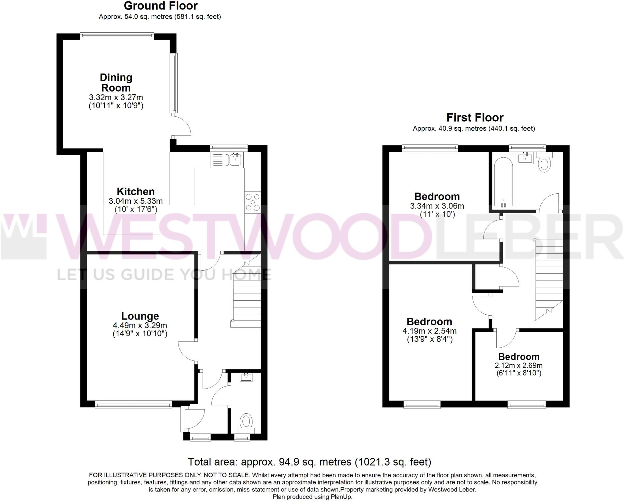 Silverfield, Broxbourne floorplan