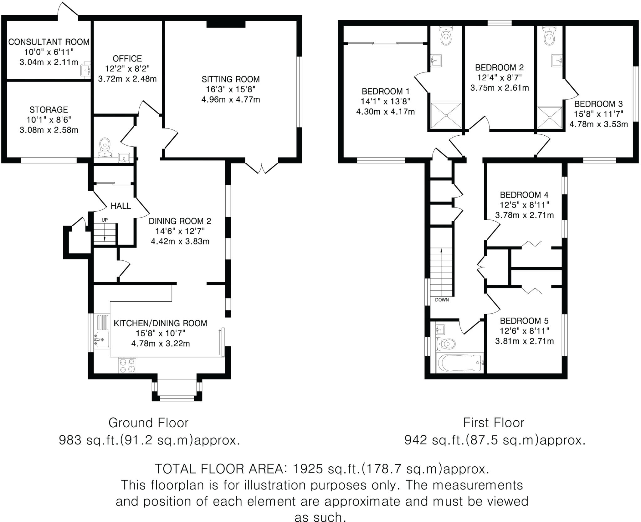Beverley Gardens, St Albans, AL4 floorplan