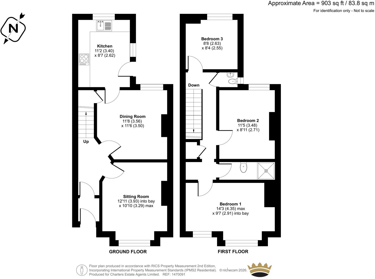 Queens Park Road, Brighton, BN2 floorplan