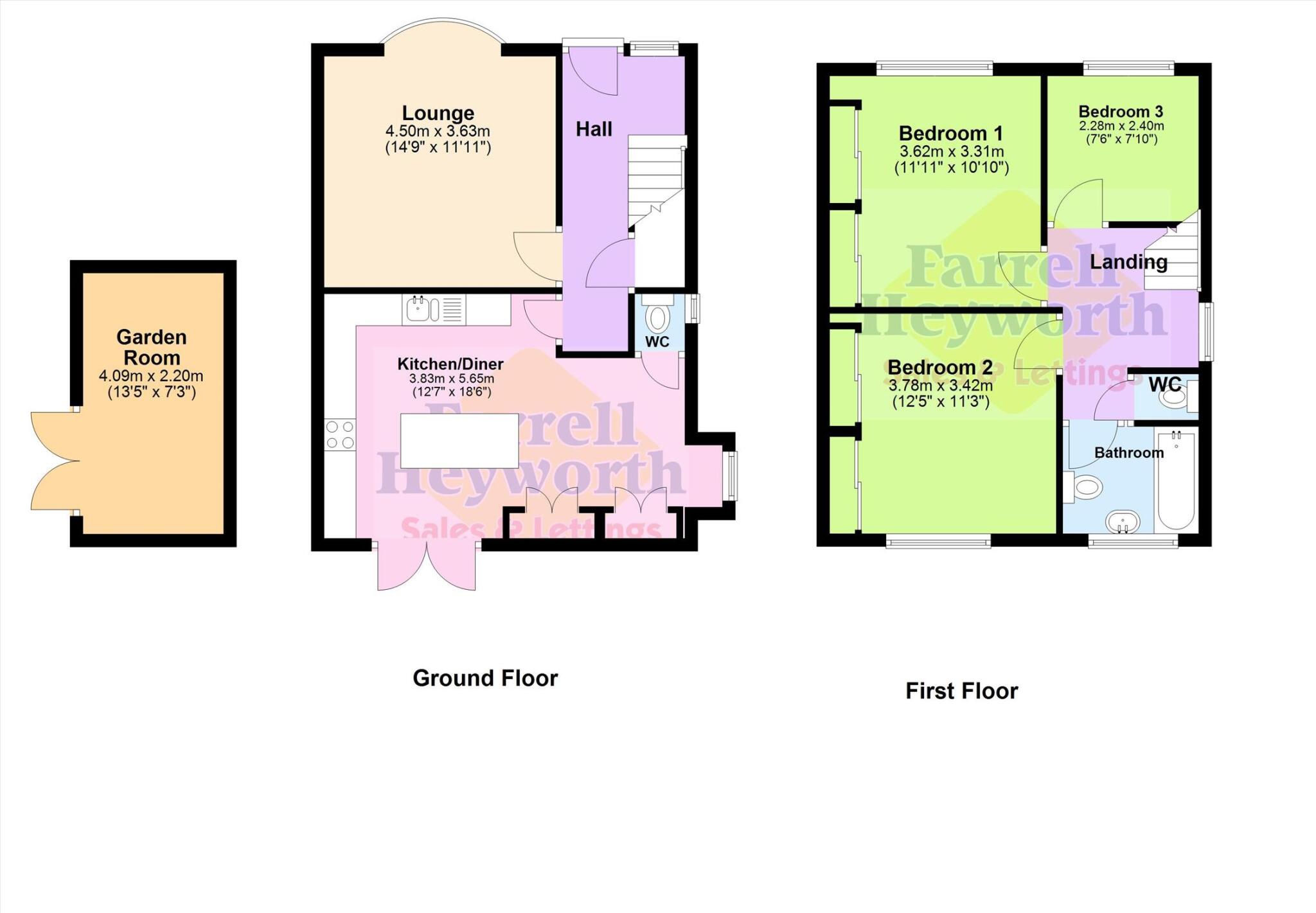 Thornton Crescent, Morecambe floorplan