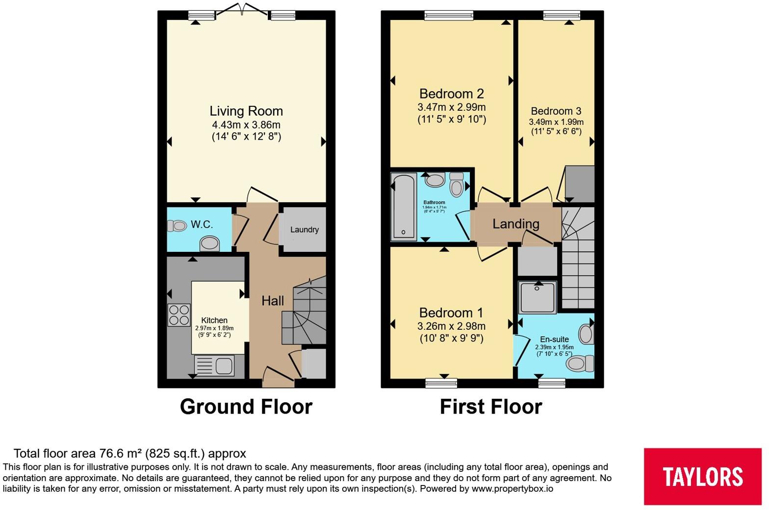 Purton Close, Hardwicke, Gloucester, Gloucestershire, GL2 floorplan