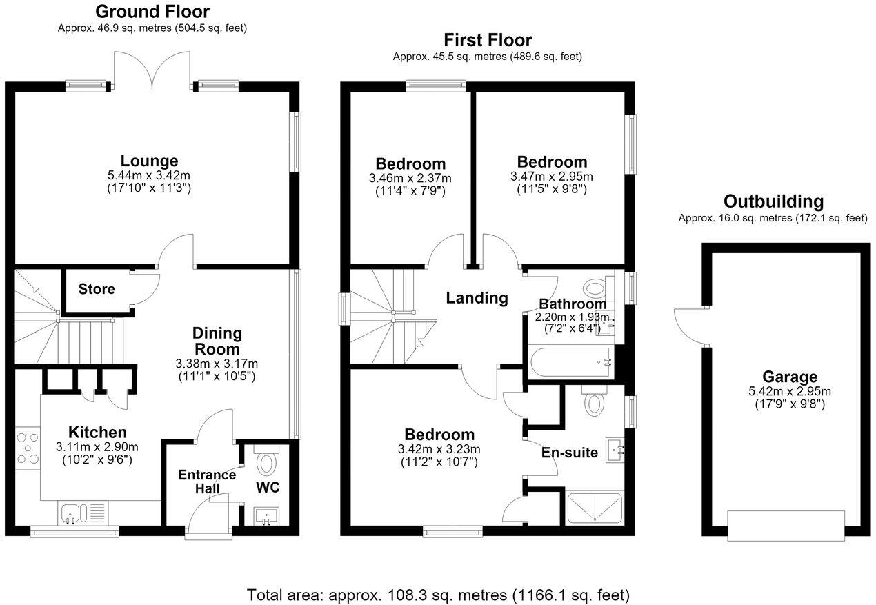 Short Lane, Alkham, Dover, CT15 floorplan