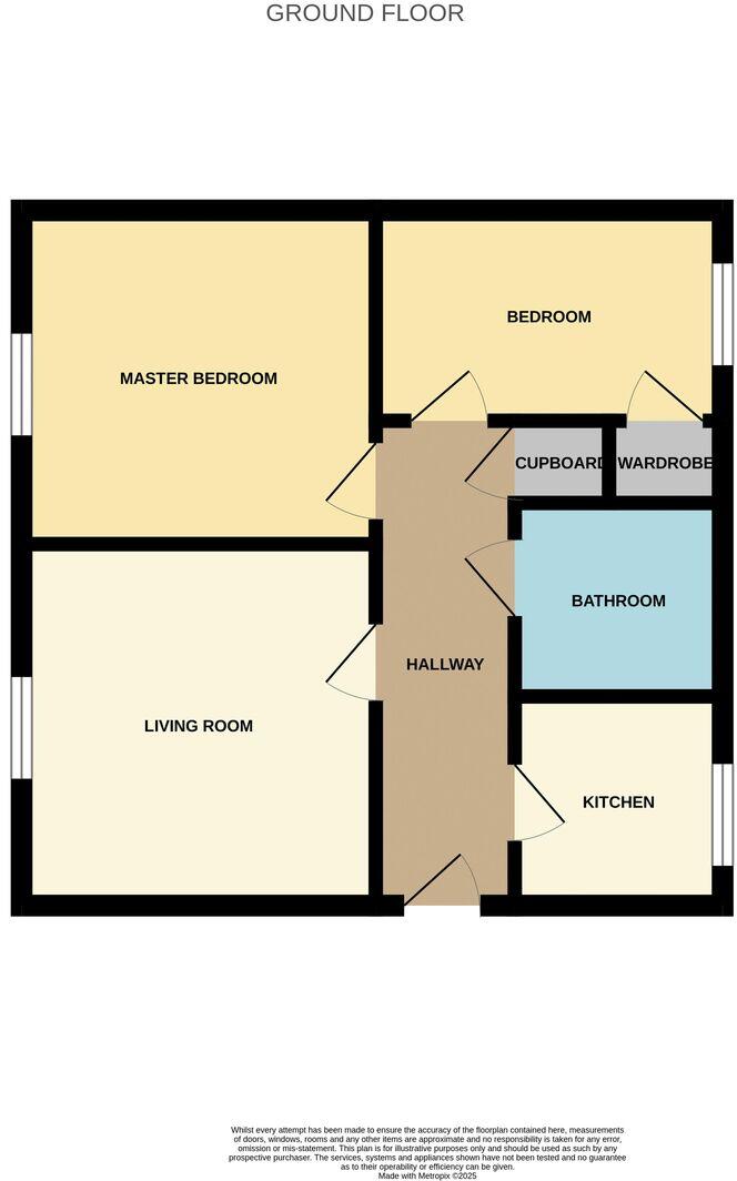 Brookside, Wednesbury floorplan