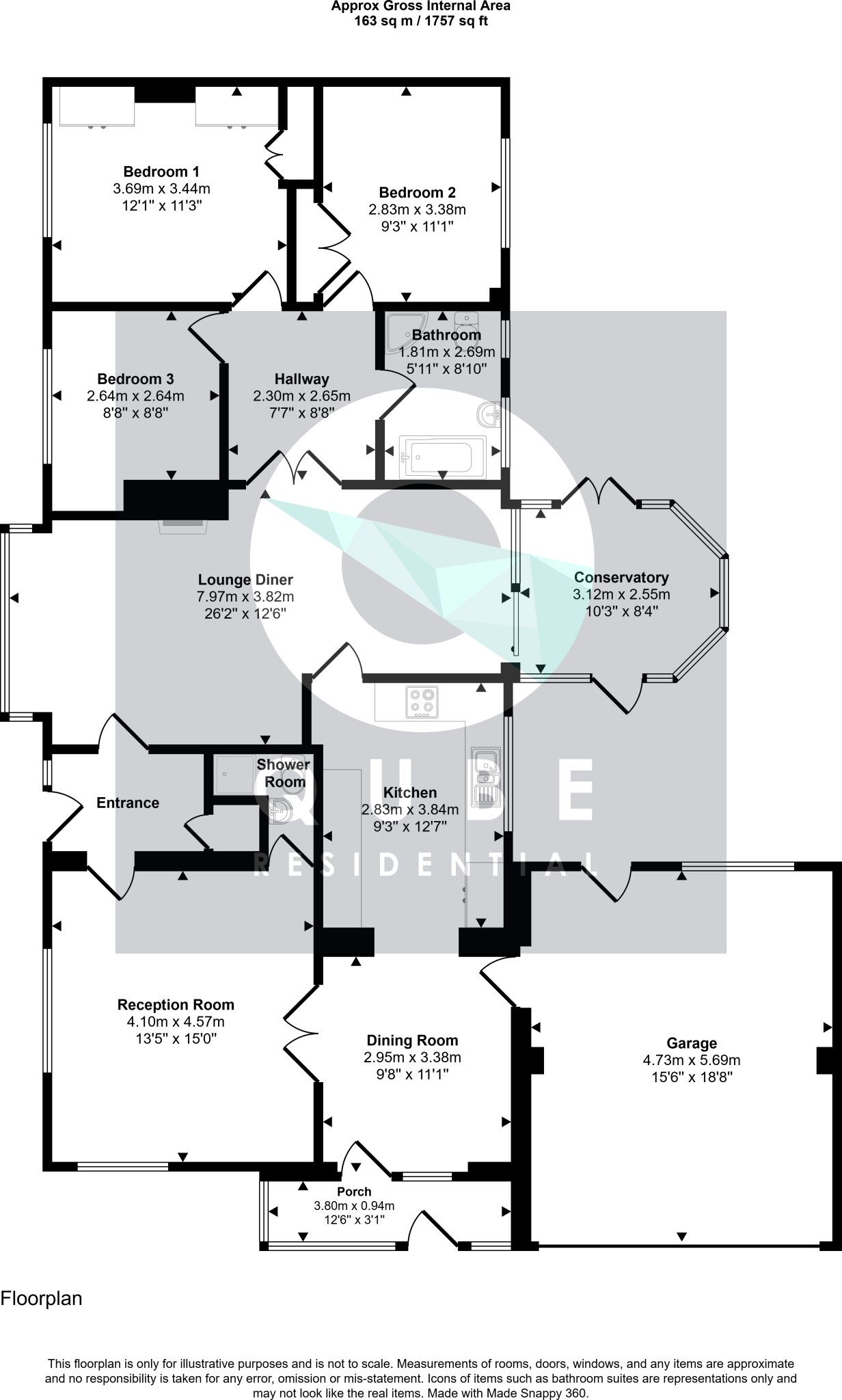Armadale Road, Bolton, Greater Manchester, BL3 floorplan