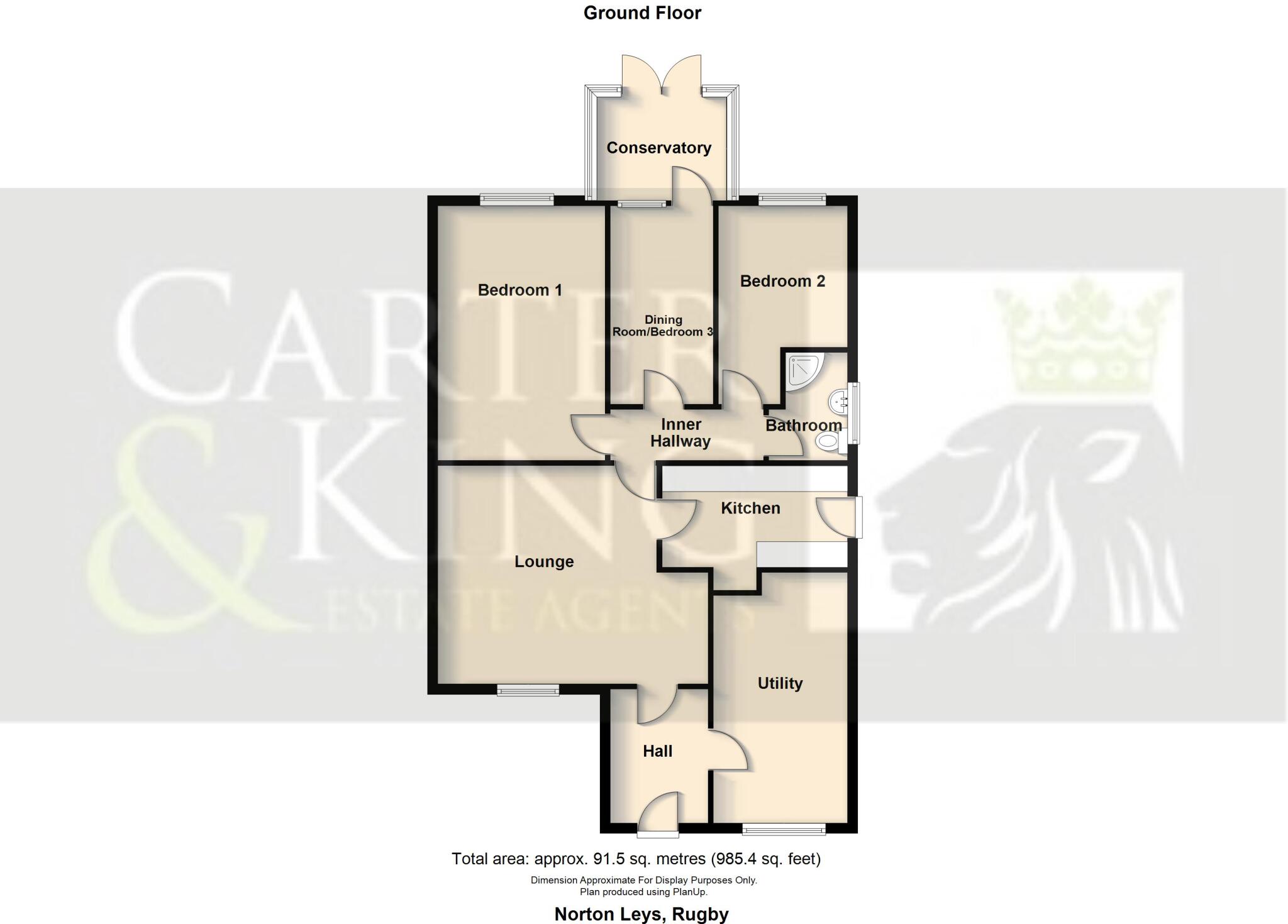 Norton Leys, Hillside, Rugby floorplan