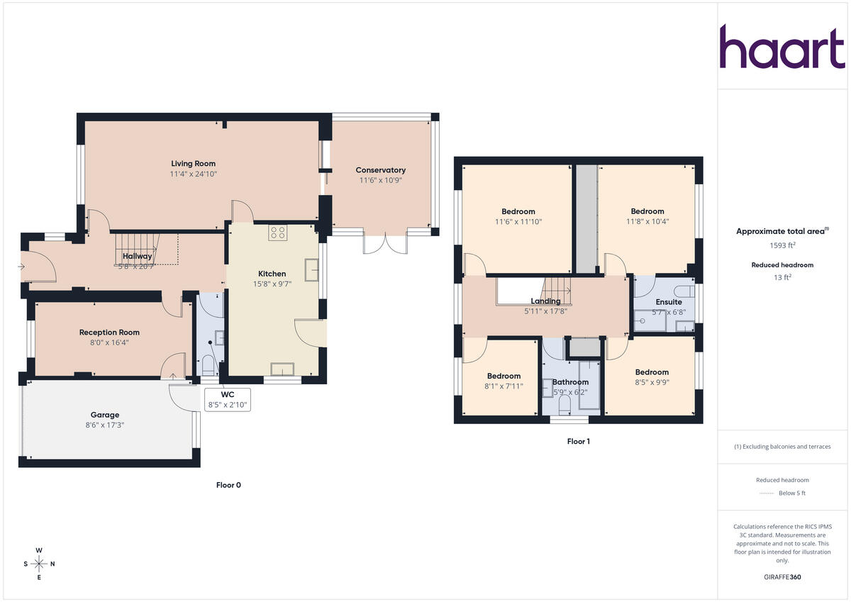 Elizabeth Court, Sutton floorplan