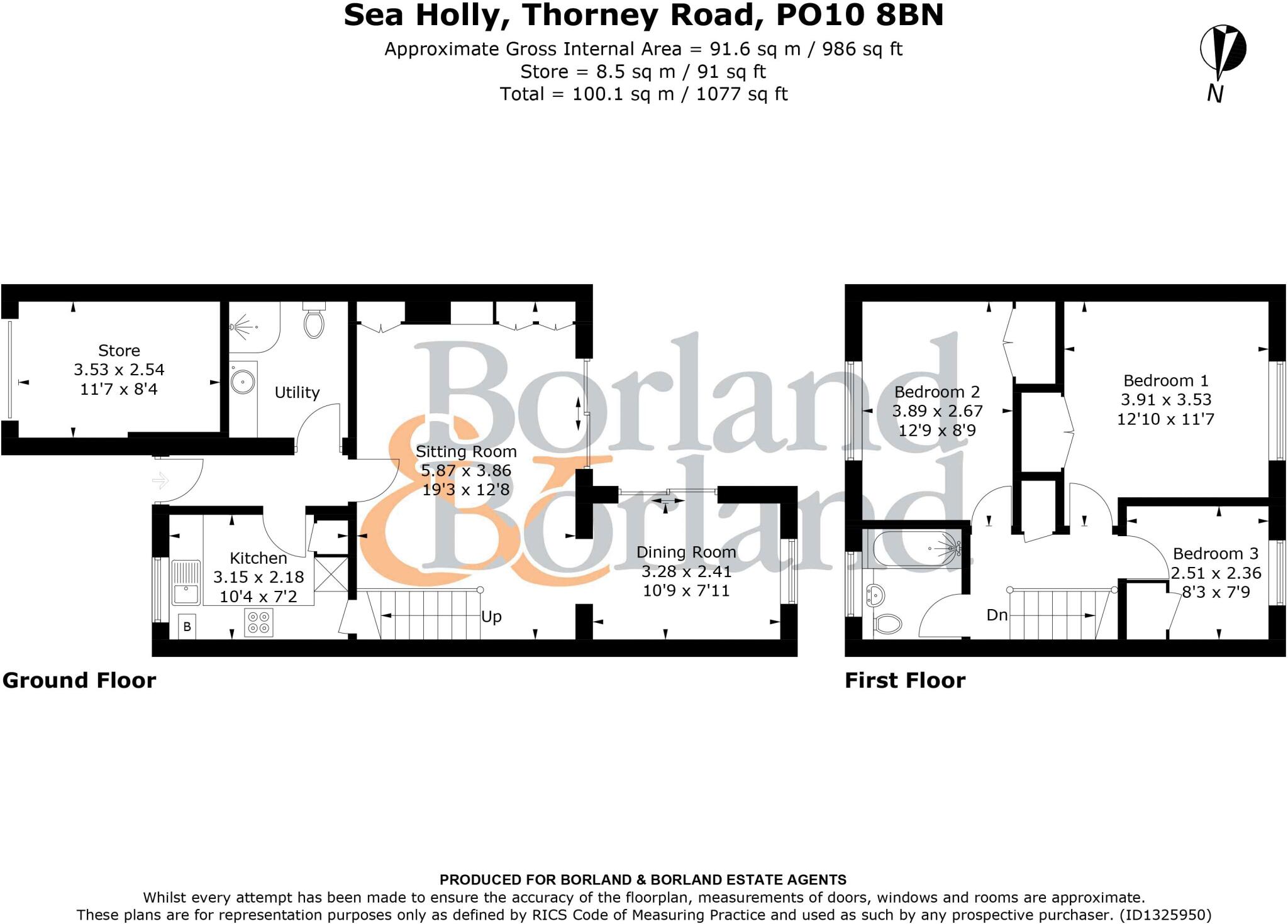 Thorney Road, Emsworth floorplan