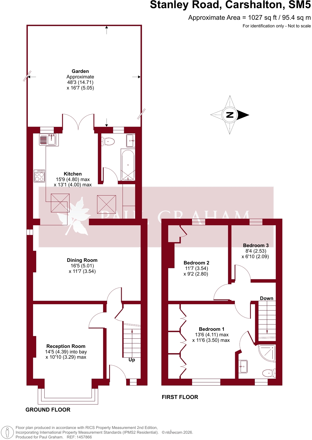 Stanley Road, Carshalton floorplan