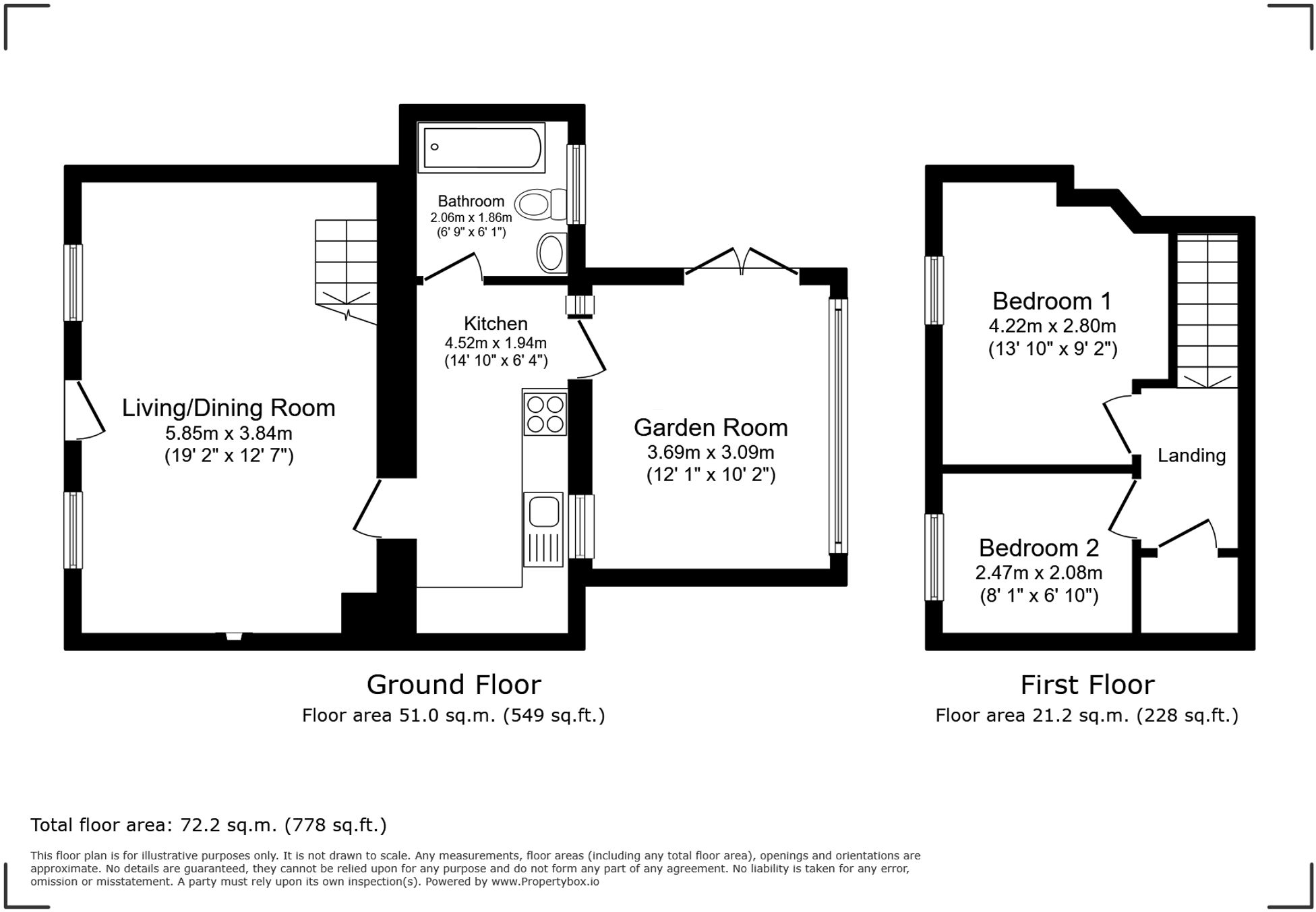 Cefn Road, Cefn Cribwr, CF32 floorplan