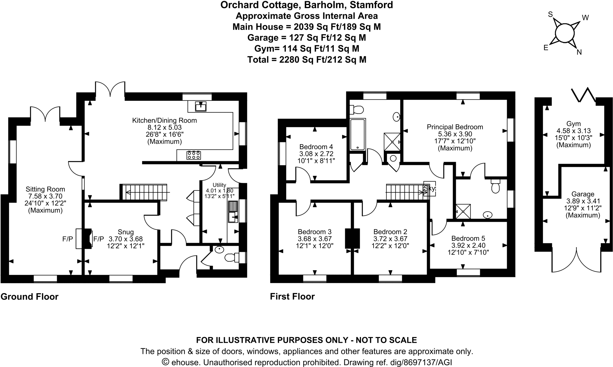 Main Street, Barholm, Stamford, PE9 floorplan