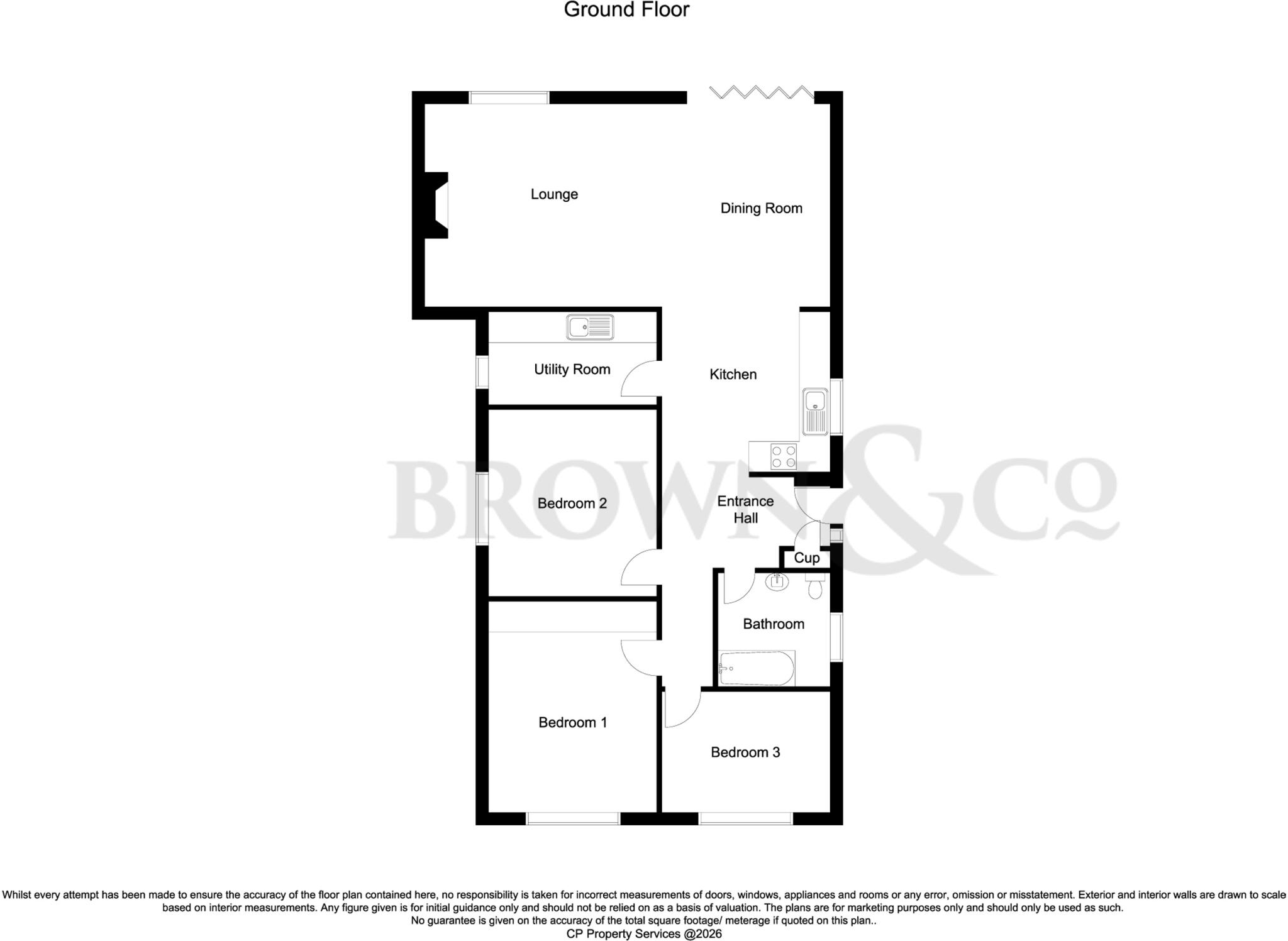 Galway Crescent, Retford floorplan