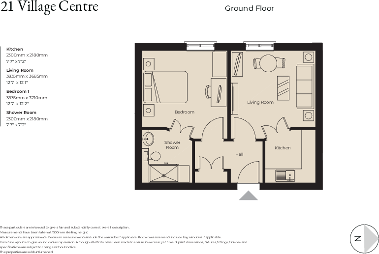 No. 21 Village Centre, Richmond Villages Letcombe Regis, South Street, Oxfordshire, OX12 9RG floorplan