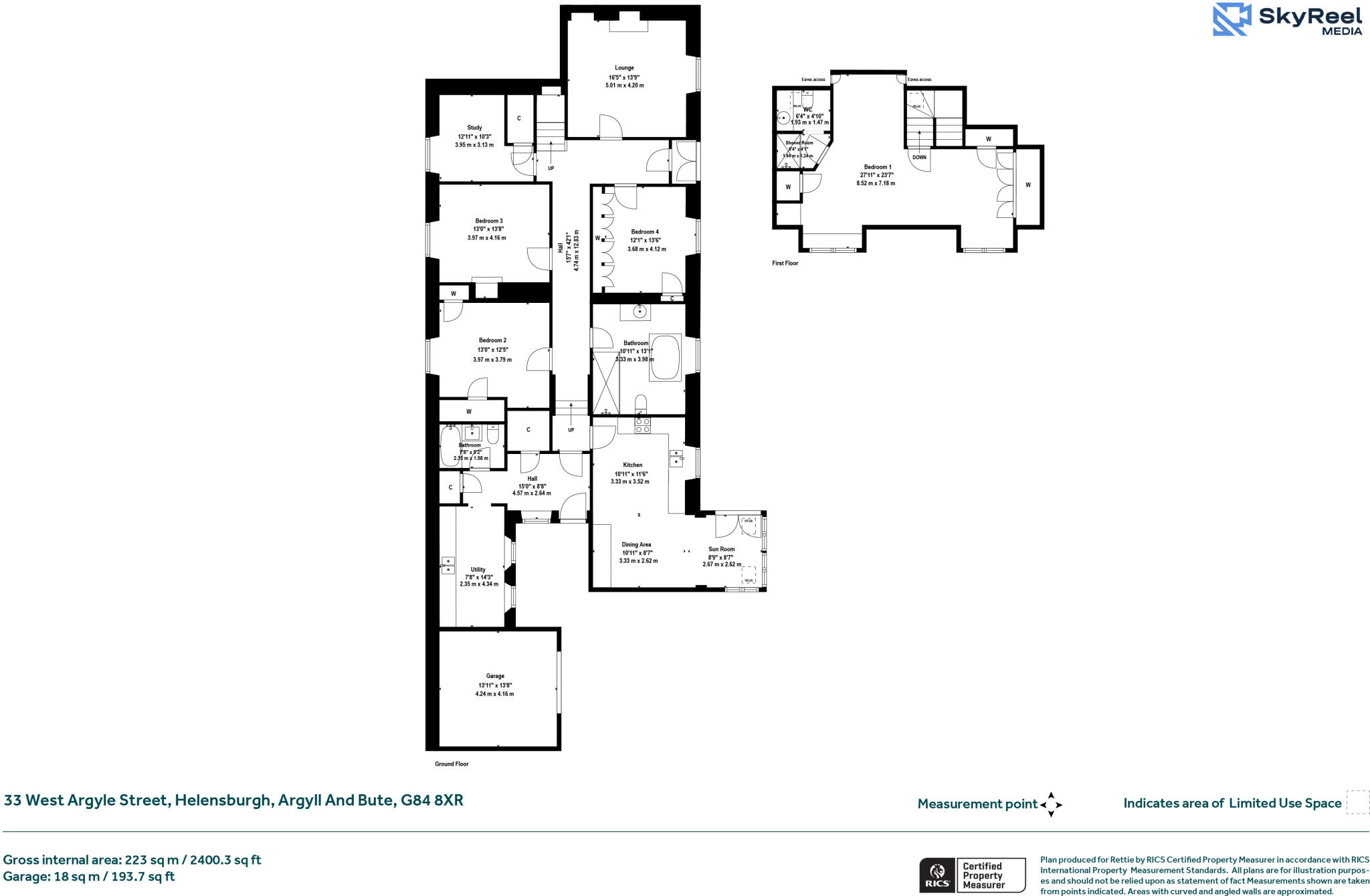 33, West Argyle Street, Helensburgh, Argyll And Bute floorplan